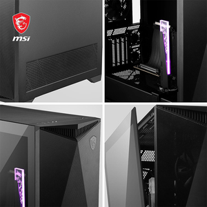 <span class=keywords><strong>MSI</strong></span> MPG GUNGNIR 300P Airflow Mid-Tower <span class=keywords><strong>Gaming</strong></span> <span class=keywords><strong>PC</strong></span> Case con panel frontal de malla e iluminación RGB-Compatibilidad con placa base ATX - Product Image 6