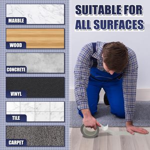 Thảm gạch băng dính mạnh mẽ hai mặt cho thảm hình vuông cài đặt niêm phong sửa chữa - Product Image 5