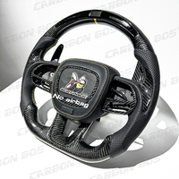 Venta Directa de Fábrica Volante de Fibra de Carbono para Dodge Charger RTS, Estilo Deportivo con LED, Personalizable