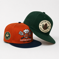 Gorra de Béisbol Deportiva de Alta Calidad, Estilo Informal, 5 Paneles, Forro de Felpa, Cierre a Presión, Logotipo Bordado Personalizado, Visera Plana