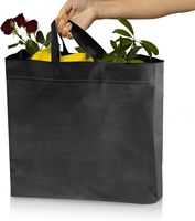 Logo personnalisé vente en gros sacs fourre-tout réutilisables sacs à poignée d'épicerie non tissés pour événements en magasin et magasin de détail