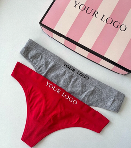 Ensembles Soutien-Gorge et Culotte 2 Pièces pour <span class=keywords><strong>Femme</strong></span> – Respirants, Multicolores, Tangas, Strings, <span class=keywords><strong>Sous</strong></span>-vêtements Bikini avec Boîte Logo – Vente en Gros - Product Image 1