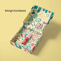 Boîte cadeau personnalisée de luxe légère et recyclable en carton ondulé auto-assemblable pour anniversaire, aromathérapie, café, boissons, bougies parfumées, avec revêtement UV