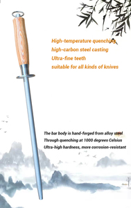 Bâton d'affûtage de couteaux professionnel Bâton d'affûtage de couteaux de <span class=keywords><strong>boucher</strong></span> Bâton d'affûtage de couteaux pour usage commercial domestique - Product Image 4