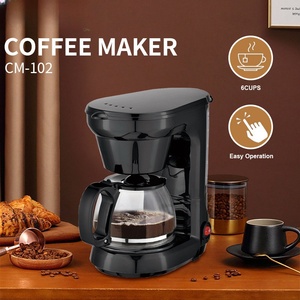 750ml Household <b>Automatic</b> <b>Coffee</b> Maker Black 6 Cups 110V/220V Glass & Plastic Housing 750 Ml <b>Coffee</b> Maker - Product Image 5