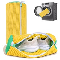 Kit de nettoyage anti-taches pour lave-linge et sèche-linge CF Chenille, sac de lavage réutilisable et lavable pour chaussures, sac à linge magique pour chaussures