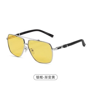 Lunettes polarisantes pour hommes, lunettes de soleil pour la conduite, petites lunettes de soleil tendance qui subliment le visage, lunettes de soleil d'été à changement de couleur - Product Image 4
