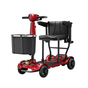 Nova <span class=keywords><strong>Scooter</strong></span> <span class=keywords><strong>El</strong></span>étrica Dobrável Leve de 250W com 4 Rodas e Cesto para Idosos e Adultos - Modelo 2026 - Product Image 1