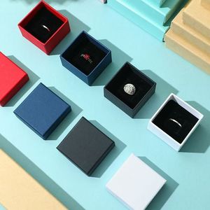 Jewelry Packaging Box Rectangle Paperboard Minimalist Style For Earrings Necklaces Bracelets Sales Terminal Packaging - Product Image 2
