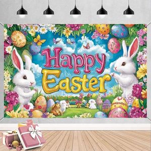 Hot Sale Waterproof Thanksgiving Polyester <b>Banner</b> Custom Print for Autumn Harvest Family Gathering Yard Home Decor - Product Image 5