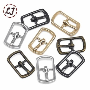 Cintura da uomo in argento oro bronzo in metallo per scarpe con fibbia e accessori di abbigliamento per borse - Product Image 1