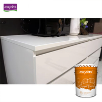 Peinture à la nitrocellulose écologique NC pour bois, laque liquide pour la décoration intérieure, installation immédiate - pour application au pistolet