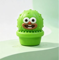 Jouet créatif en forme de cactus à presser, jouet anti-stress en silicone souple à récupération lente