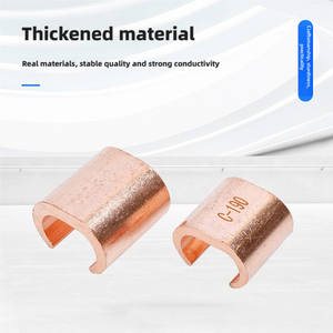 Borne de raccordement à sertir en cuivre CCT <span class=keywords><strong>avec</strong></span> placage étain/nickel, homologuée 1000V - Product Image 3