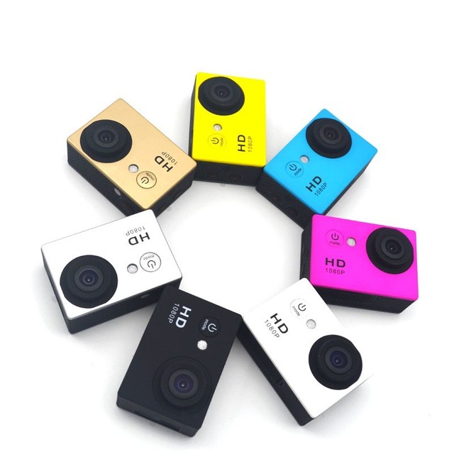 1080p HD Sports Camera Compact Super Macro Function Motion Camera Waterproof Hidden Recording Function Action Camera
