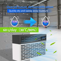 GREENFLY JJPRO 2025 Déshumidificateur électrique mural le plus vendu pour la maison, la piscine, la salle de sport et le garage-gain de place