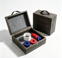 Jeu familial en bois Washer Toss - Léger et portable