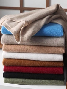 Chemise en tricot à col rond unie de style coréen pour femmes, nouvelle collection automne-hiver, polyvalente, décontractée, pull-over, chemise de base - Product Image 2