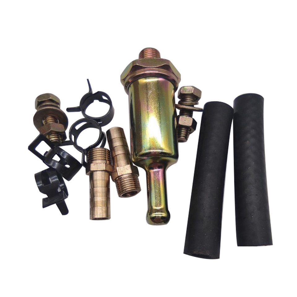 Low Pressure Universal Electric Fuel Pump With Kit Set 40107 For Petrol 12V/24V 40106