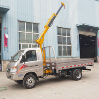 Mini-grue hydraulique HAOY de 1,3 tonne pour camionnettes et remorques, destinée aux concessionnaires OEM et aux équipateurs de véhicules