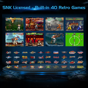Consola de Videojuegos Retro Serie 40 Lic. Consola Portátil SNK Classics HD de 4 Pulgadas con Pantalla IPS de 320x320, Batería de 1200 mAh, Tipo C, 64 GB - Product Image 2