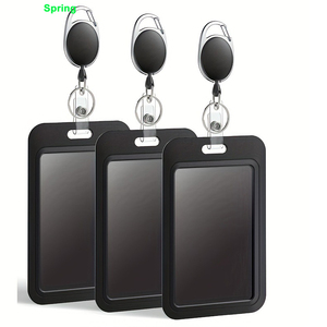 <span class=keywords><strong>Porte</strong></span>-<span class=keywords><strong>badge</strong></span> rétractable en métal Pantone Business OEM couleur matériau écologique <span class=keywords><strong>porte</strong></span>-carte d'identité en ABS pour les employés des écoles hospitalières - Product Image 1