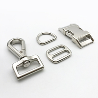 Boucle à dégagement latéral en alliage de zinc, boucle à insertion rapide, accessoires de quincaillerie pour sac à main, sac à dos, collier pour animaux de compagnie, sangle