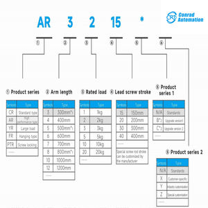<span class=keywords><strong>ADTECH</strong></span> Scara Robot AR4215 Cuatro ejes Scara Robot ARMS:400MM, Carga nominal: 2kg, Max.5kg - Product Image 3