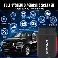 KONNWEI Direct KDIAG Scanner de diagnostic automobile sans fil pour moteur, ABS, SRS, transmission, avec réinitialisation bidirectionnelle de l'huile et lecteur de codes DPF