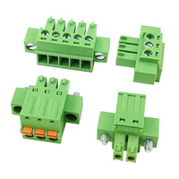 Bloc de bornes à bride mâle-femelle pas de 3,81 mm - Type enfichable pour montage sur panneau avec options de connecteurs multiples sans soudure