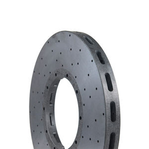 Discos de freno de cerámica de carbono delanteros izquierdo y derecho OEM MOTOR SPORT, compatibles con Porsche 911 Targa, número de pieza OEM 9P1615 301J - Product Image 5