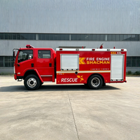 Pasokan Langsung Pabrik Baru Truk Pemadam Kebakaran Shacman X9 Foam Diesel 4X2 Truk Penyelamat Pemadam Kebakaran Tangki Air