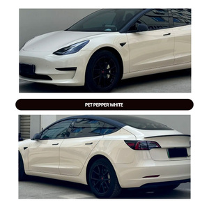 152*18m Crystal Pepper <strong>White</strong> Color Changing Self-Adhesive <strong>Vinyl</strong> Car <strong>Wrap</strong> Film Paint Protection Film Anti-Scratch - Product Image 3