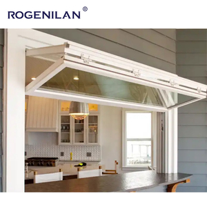 Rogenilan nhôm bi gấp accordion Kính trượt Windows nhôm ban công ngang gấp Windows - Product Image 4