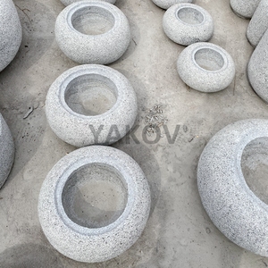 <span class=keywords><strong>Bassin</strong></span> de lavage extérieur en pierre naturelle durable, style <span class=keywords><strong>japonais</strong></span> Zen, en granit, Tetsu Bachi - Product Image 3