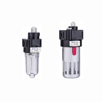 Filtro Regulador Lubricador de Aire AL2000 BL3000 BL4000 1/8" 1/4" Separador de Aceite y Agua para Compresor de Aire