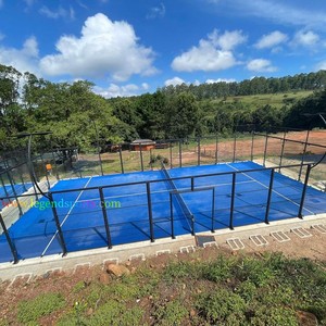 Cancha de Pádel Panorámica con Techo de Cristal, Diseño Más Reciente de Legendsports, Venta Directa de Fábrica - Product Image 4