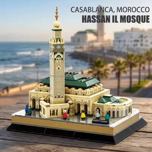 Wange Block Mezquita Nuevo Modelo 4231 Mezquita Hassan II en Casablanca, Marruecos, Gran Venta en Francia y Países Bajos - Product Image 4