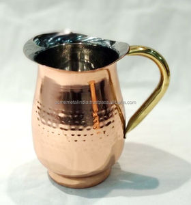 Bar Accessories <b>Metal</b> Pitcher Stainless Steel Drink Rose Gold Copper <b>Metal</b> Water Pitcher Home Decoration Pitcher Mugs - Product Image 4