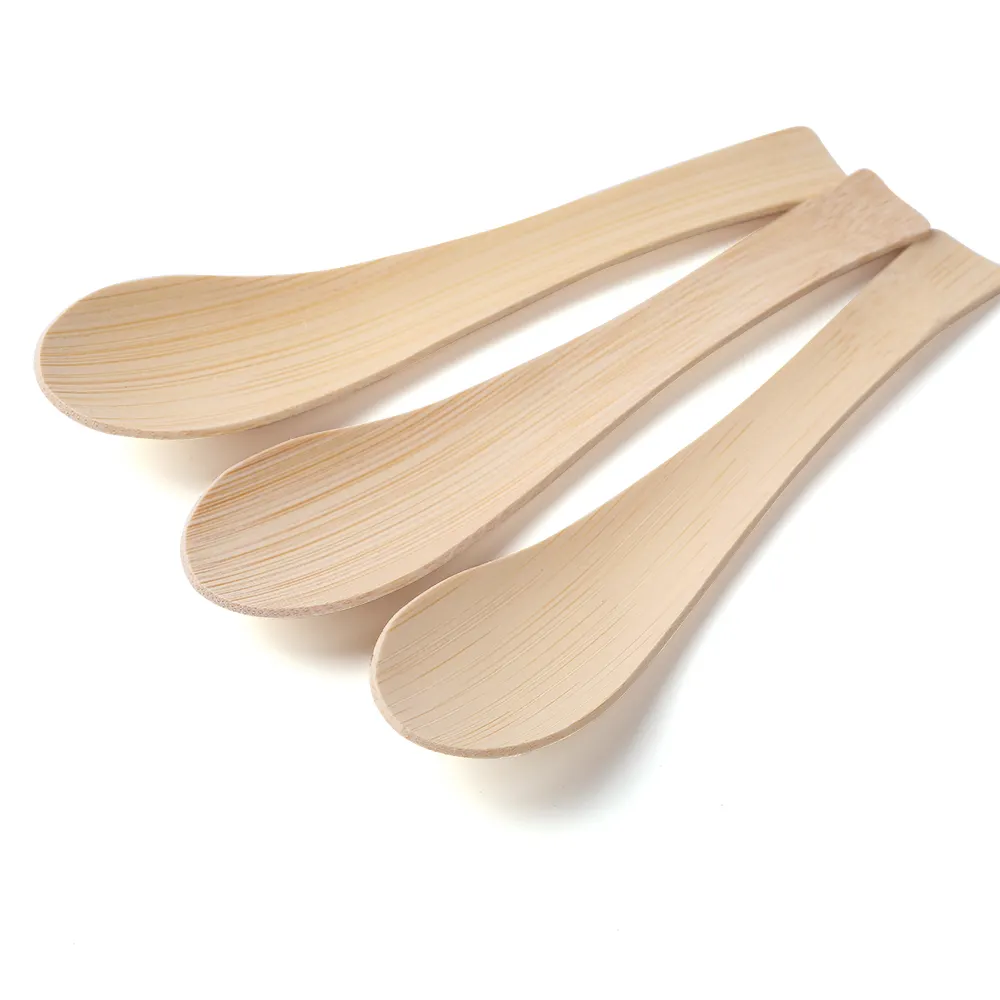 Eco Bamboo Disposable Spoon A Healthy Alternative to Plastic BPA Free Chemical Free