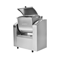 HMJ Mélangeur à pâte automatique de haute efficacité en acier inoxydable de qualité alimentaire pour restaurants, pour lait/eau/farine