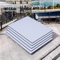 Paneles de Aluminio Compuesto HD Modernos con Acabado Blanco Brillante, Impresiones Metálicas Longstar HD de Alta Definición, Sublimación en Amarillo, Aluminio Brillante Plateado
