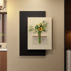 Vente en gros personnalisé 3D grès style rétro français <span class=keywords><strong>entrée</strong></span> <span class=keywords><strong>d</strong></span>écoration peinture Wallart lampe peinture salon LED murale nouveau - Product Image 1