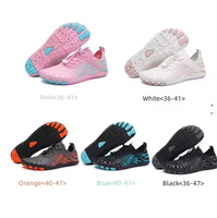 Chaussures de randonnée pieds nus en tricot pour femmes et hommes, respirantes, antidérapantes, chaussures de sport à bout large, chaussures aquatiques conçues pour la marche, la course et la natation en TPU