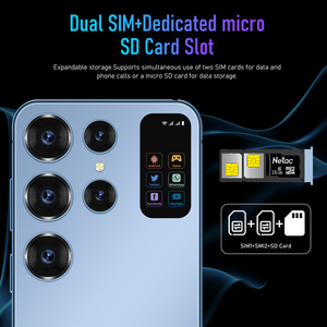 Nuovo Drop Shipping S24 Ultra cellulare 5G Smartphone 16gb + 1gb sblocco faccia Smartphone Android 13 telefoni Business - Product Image 2