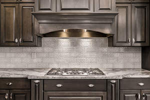 בסגנון אמריקאי מטבח אחסון ארון ארון ארון פריפלאב מחסן עץ מלא מטבח ארון תוצרת - Product Image 6