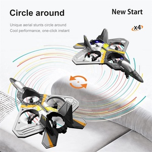 Drone professionnel V17 2.4G en mousse EPP avec moteur sans noyau, détection de gravité, quadricoptère RC, avion télécommandé, chasseur - Product Image 6
