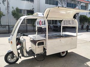 Carrito <span class=keywords><strong>de</strong></span> Comida Eléctrico <span class=keywords><strong>de</strong></span> 3 Ruedas <span class=keywords><strong>con</strong></span> Techo Abatible, <span class=keywords><strong>de</strong></span> Acero Inoxidable, Multiusos, para Venta Ambulante <span class=keywords><strong>de</strong></span> Snacks y Comida Rápida, Capacidad para 200 Unidades, 2 Años <span class=keywords><strong>de</strong></span> Garantía - Product Image 1
