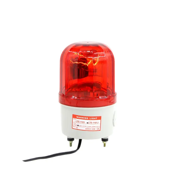 Rotary luz de advertencia cuatro Color DC12V 24 V AC110V 220 V Led luz de advertencia