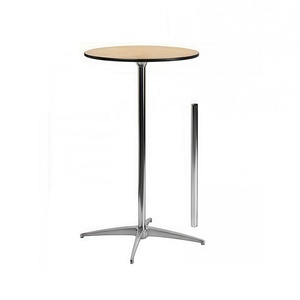 Mesa de <span class=keywords><strong>Bar</strong></span> Redonda de Madera Desmontable, Mesas de Cóctel <span class=keywords><strong>Gastro</strong></span> Stehtisch con Pilar Intercambiable para Alquiler en Eventos Alemanes - Product Image 4